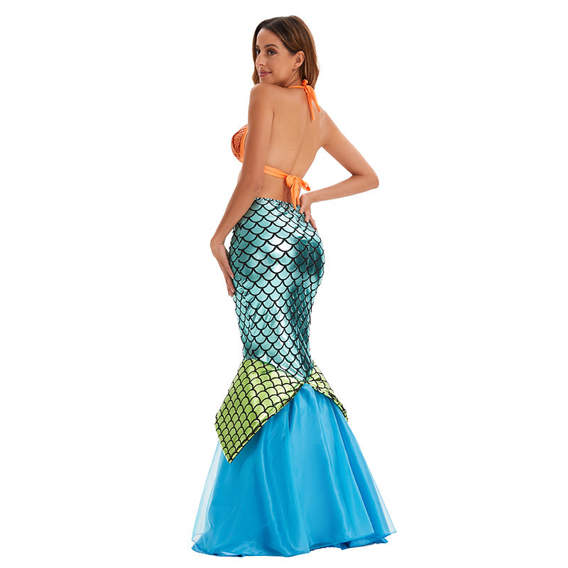 Halloween Costume Mermaid Princess Long | Magic Stories