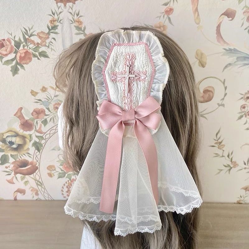 Dark Goth Doll Lolita Halter Dress — side view