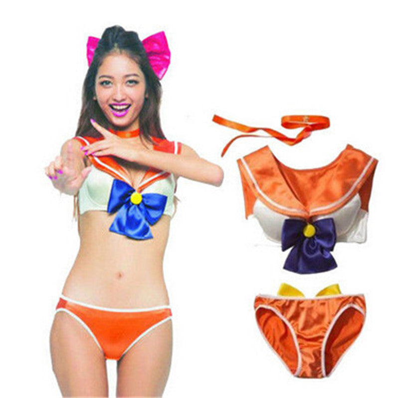 Cosplay Sailor Moon Sexy Bikini Set — detail