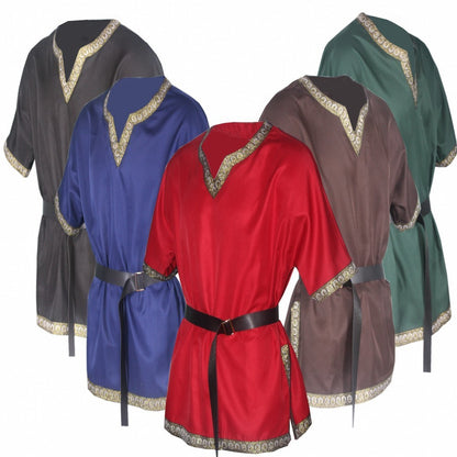 New Short Sleeve V-neck COS Costume Medieval | Magic Stories