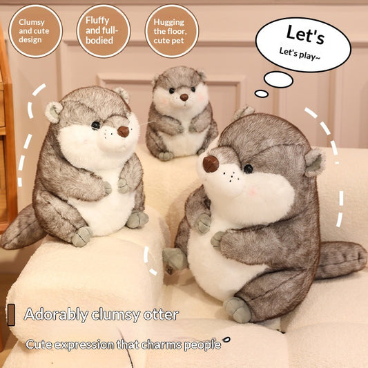 Prayer Otter Lifelike Cute Plush Toy | Magic Stories