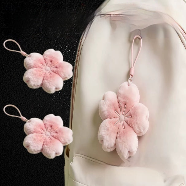 Cherry Blossom Plush Pendant Keychain | Magic Stories