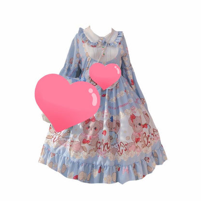 Lolita Skirt Cute Soft Girl Dress Lolita New Lolita Skirt Princess Dress Dress Female