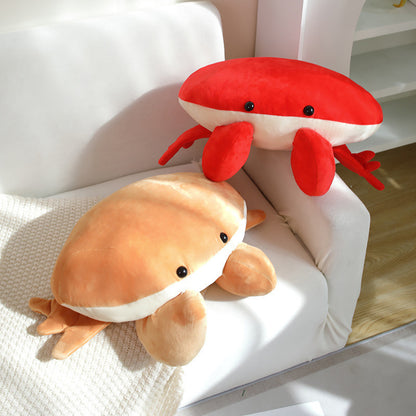 Household Fashion Brown Crab Plush Toys | Magic Stories