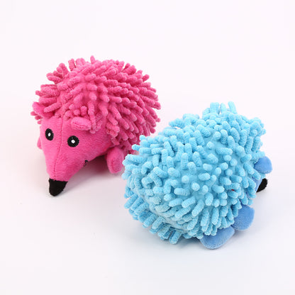 Pet Dog Toy Mop Plush Hedgehog Gnaw | Magic Stories