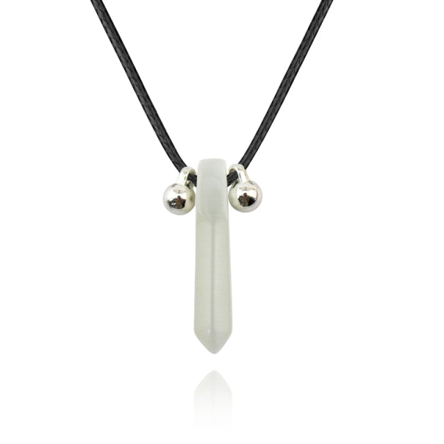 Anime Charm Necklace Pendant — in use