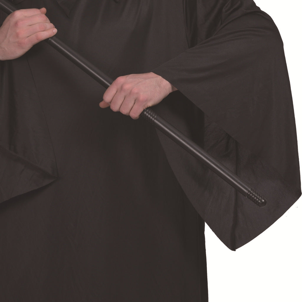 Halloween Costume Cold Black Robe Props Costume — side view