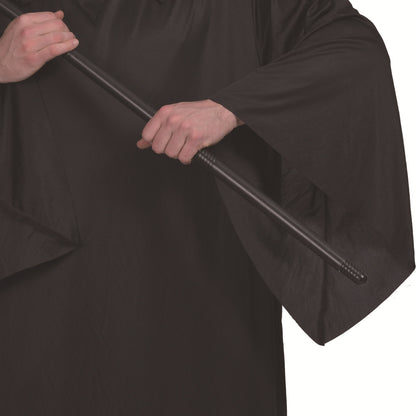 Halloween Costume Cold Black Robe Props Costume — side view