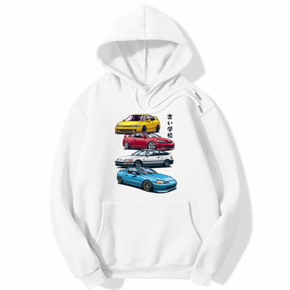 Anime Initial D Hoodie JDM Mix Civic CRX Integra Gedruck T Ho — in use