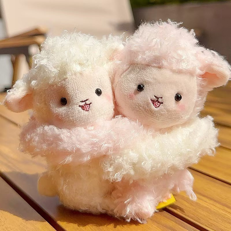 Animal-themed Couple Plush Keychain Pendant | Magic Stories