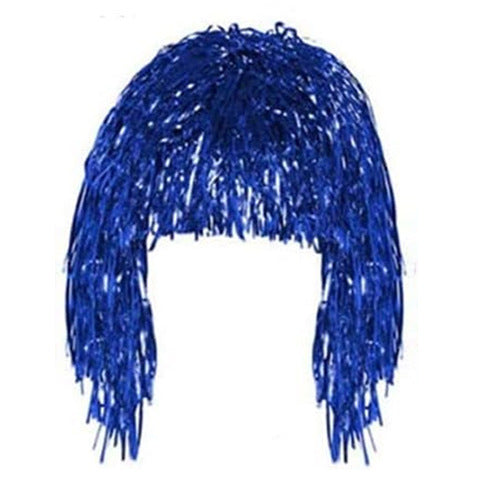 Cosplay Rain Silk Disco Masquerade Wig — detail