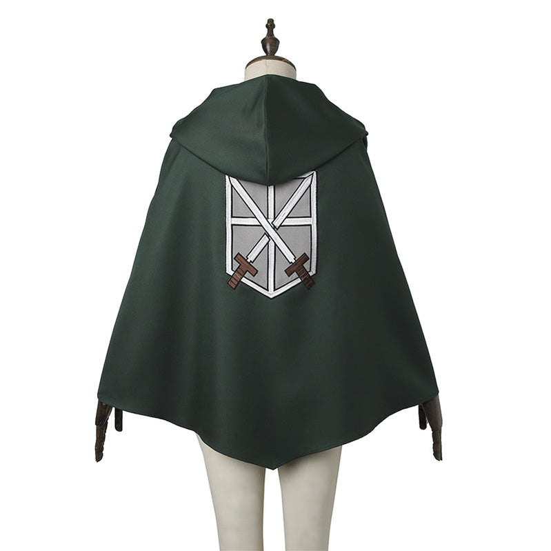 Attack on Titan Mikasa Ackerman Cosplay Costume — in use
