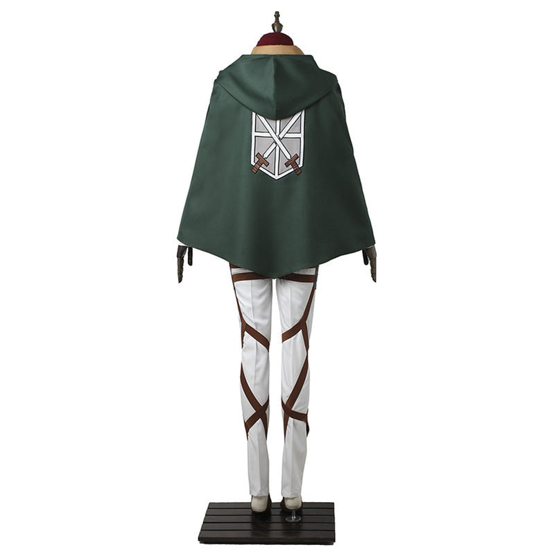 Attack on Titan Mikasa Ackerman Training Corps Uniform Set Cosplay Costumes - Magic Stories