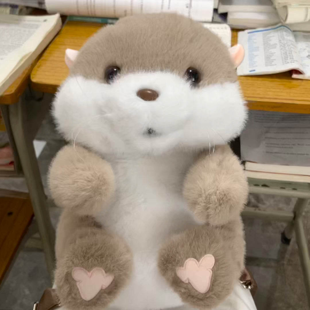 Household Portable Cute Otter Plush Toy Doll | Magic Stories