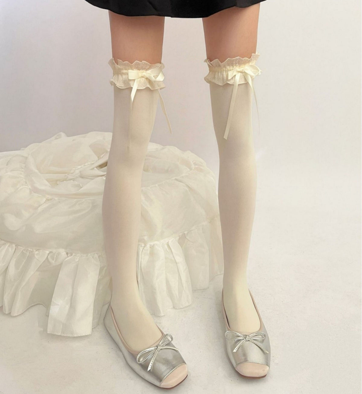 Lolita Lace-up Stockings For Women, Summer | Magic Stories