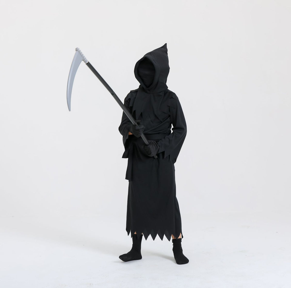 Children's Halloween Cos Costume Death Costume Costumes — scale reference
