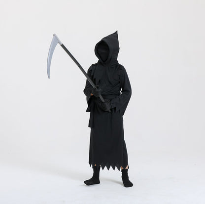 Children's Halloween Cos Costume Death Costume Costumes — scale reference