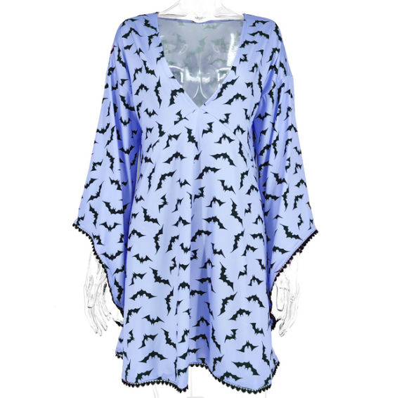 Yangelo Fairy Grunge Women Dress Deep V Neck Goth — packaging