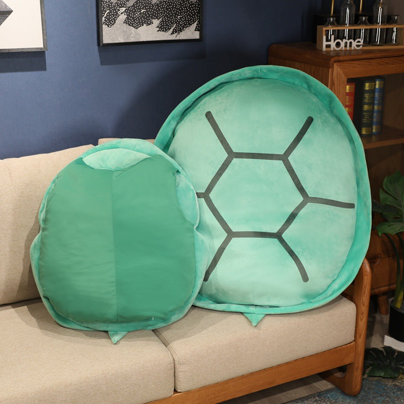Turtle Honey Doll Plush Toy Turtle Pillow — back view