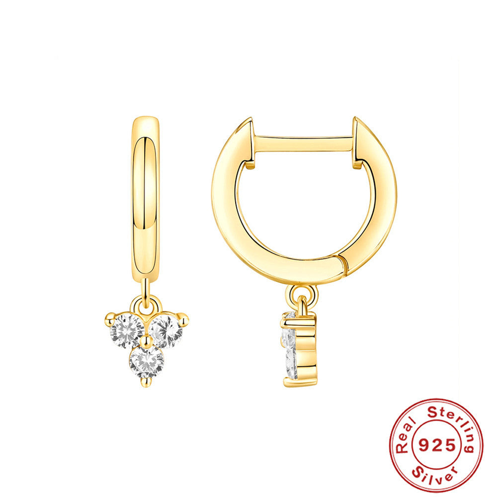Sterling Silver Dagger Cross Earring Devil Eyes — packaging