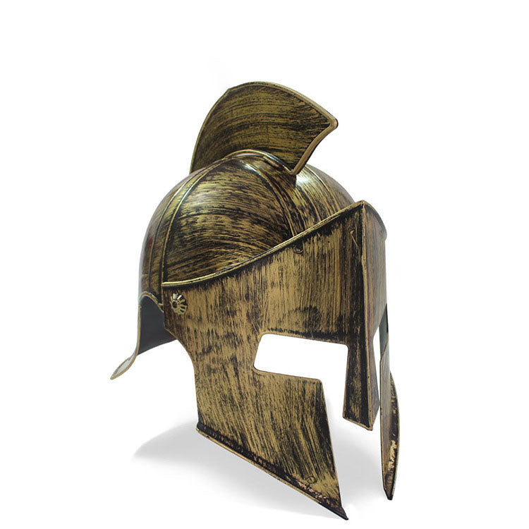 Medieval Spartan Warrior Roman Warrior Helmet Cosplay Prop — packaging