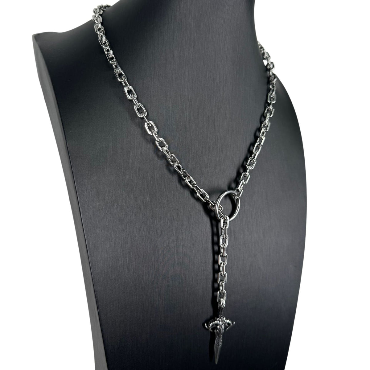 Gothic Sheep-Head Holy Sword Pendant | Magic Stories