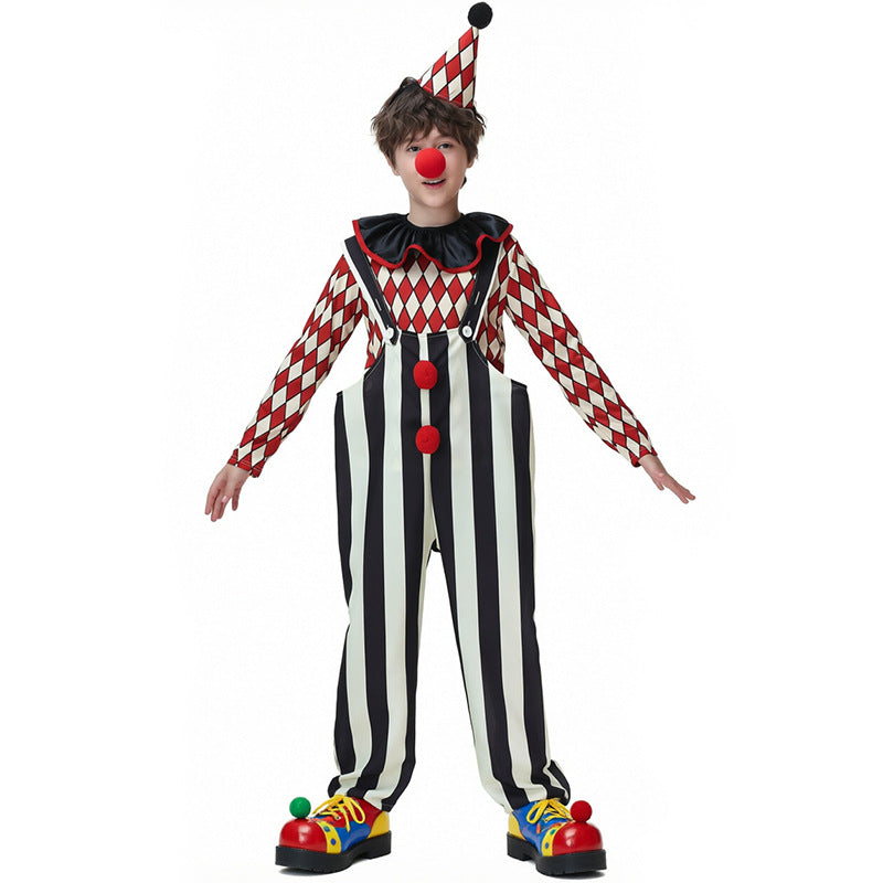 Halloween Children's Clown Costume For Boys | Magic Stories