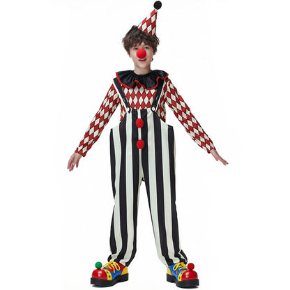 Halloween Children's Clown Costume For Boys | Magic Stories