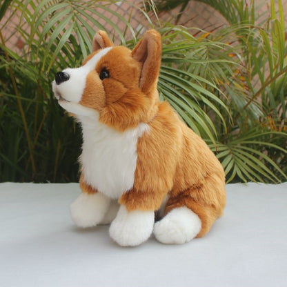 Simulated Corgi Dog Puppy Doll Plush Toy | Magic Stories