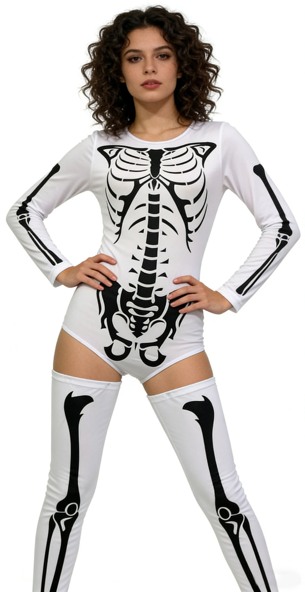 Halloween Costume Skeleton Ghost Outfit | Magic Stories