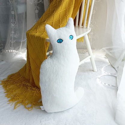Cartoon Black Cat Pillow Plush Toy | Magic Stories