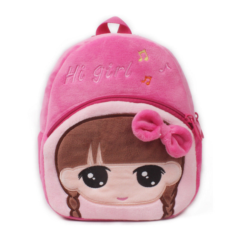 Children's Schoolbag Plush Toy Backpack — scale reference