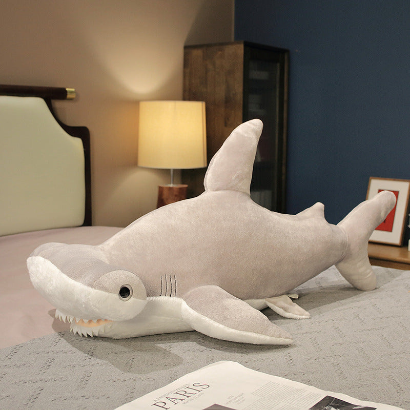 Cartoon Whale Shark Doll Plush Toys — in use
