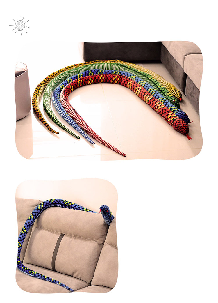 Simulation Snake Doll Plush Toy Python | Magic Stories
