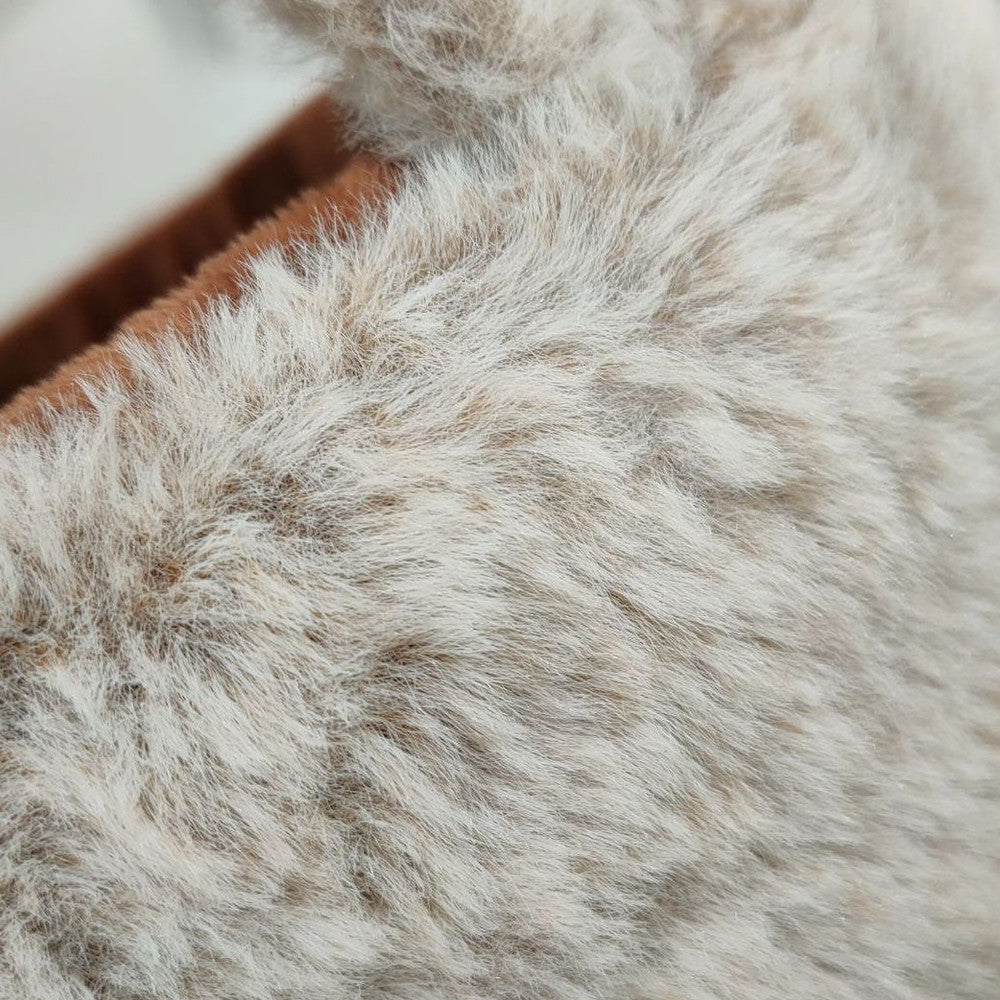 New Plush Toy Cow Basket — scale reference