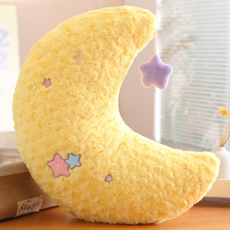 Star Pattern Pillow For Girls Sleeping Moon | Magic Stories