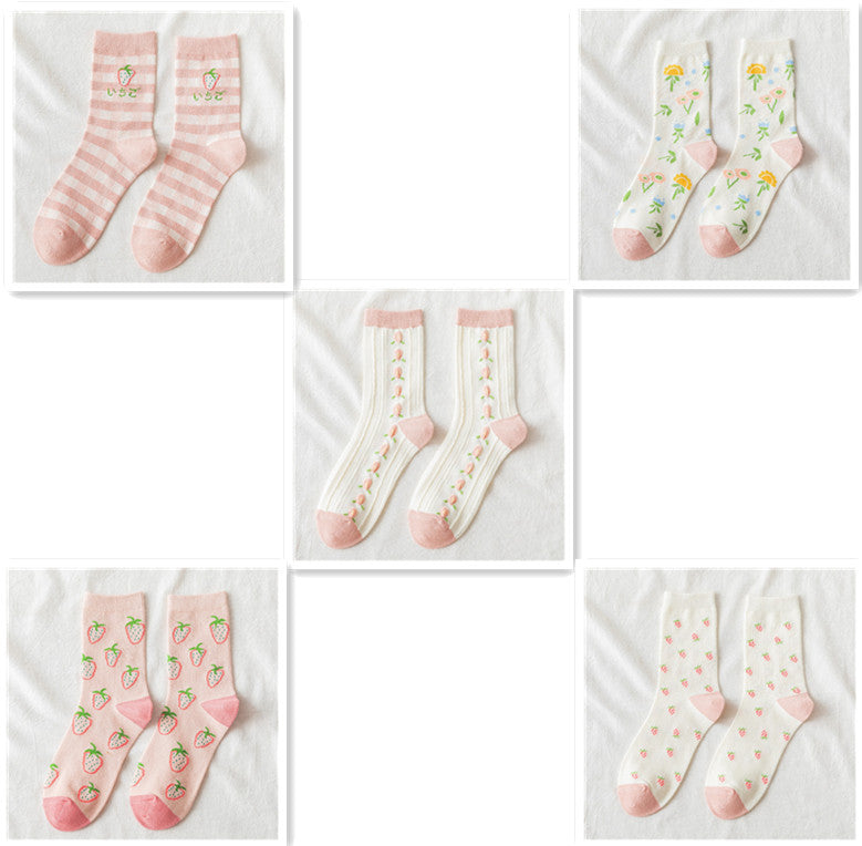 Harajuku Style Kawaii Woman Socks | Magic Stories