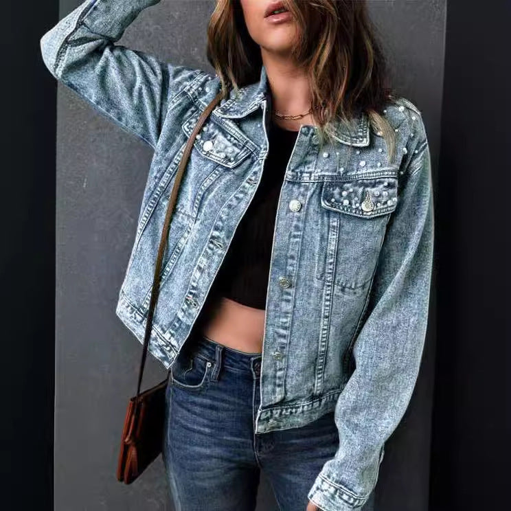 Fall Winter Cowboy Jacket Loose Casual Jacket — packaging