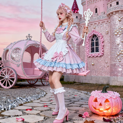 Maid Outfit Cute Girl Cafe — scale reference