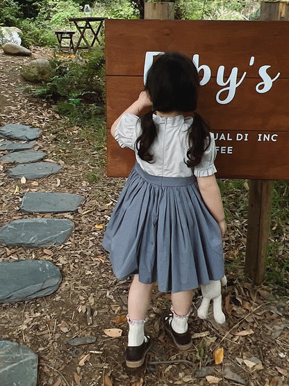 Girls' Temperament Lolita Dress Short Sleeved — side view