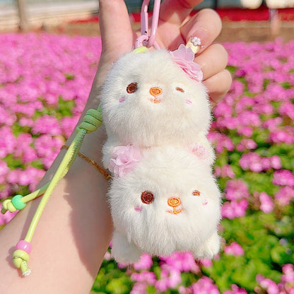 Cute Cherry Blossom Kitten Plush Storage | Magic Stories