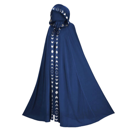 Hooded Cloak Medieval Renaissance 5 Color | Magic Stories