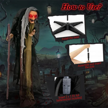 Halloween Witch Prop Decoration | Magic Stories