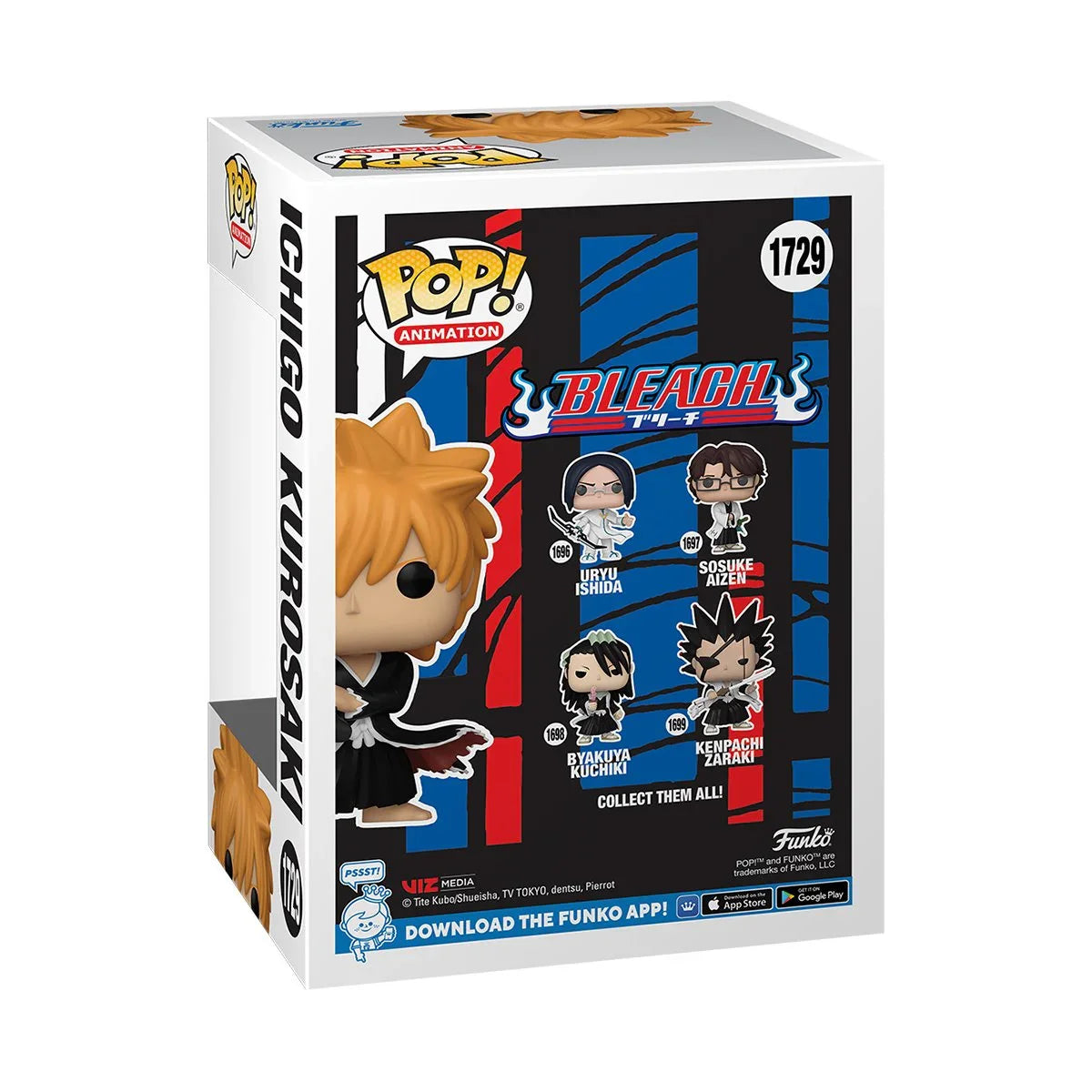 AAA Anime Exclusive: Bleach - Ichigo Kurosaki (Dangai) #1729 — side view