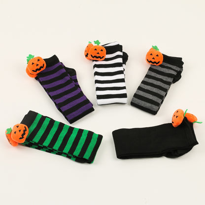 Cartoon Devil Over Knee Socks Women | Magic Stories