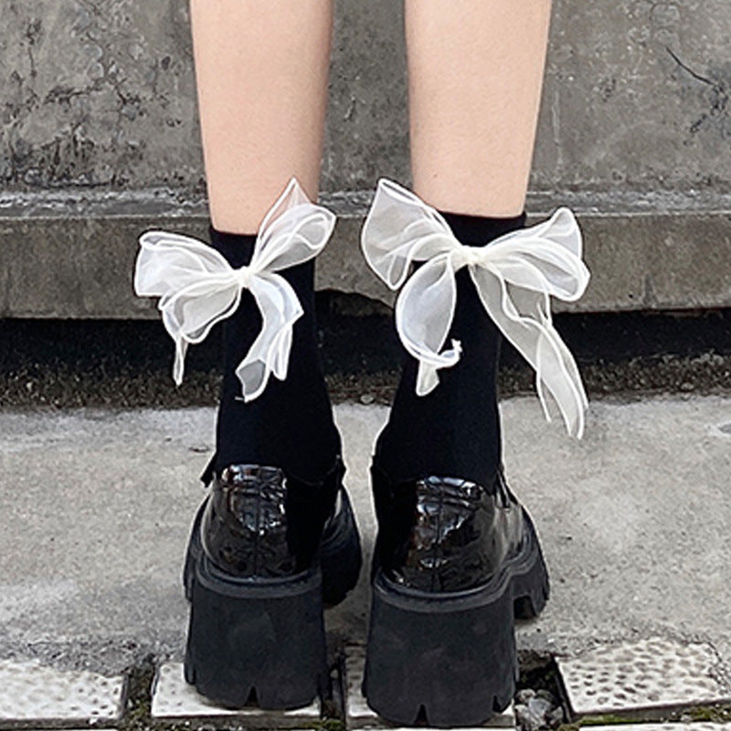 Summer Thin Velvet Men's Socks Lolita Style | Magic Stories
