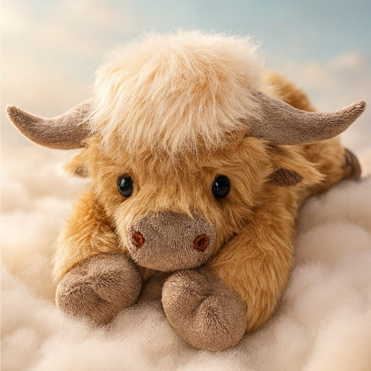 Creative Cartoon Household Highland Cow | Magic Stories