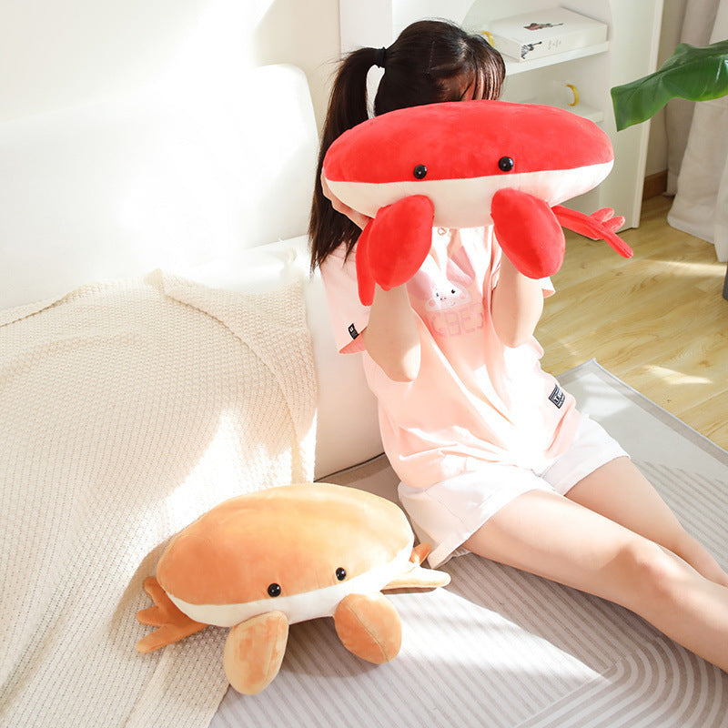 Household Fashion Brown Crab Plush Toys | Magic Stories