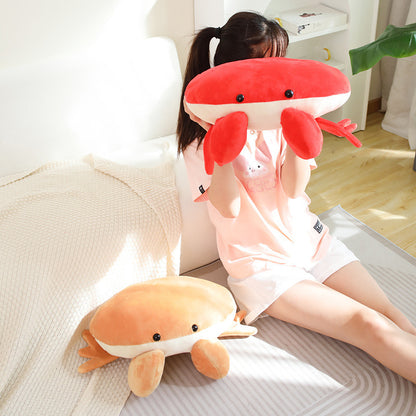 Household Fashion Brown Crab Plush Toys | Magic Stories