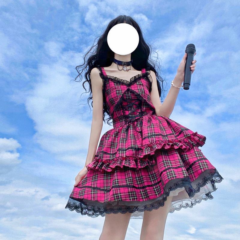 Plaid Lolita Sweet Dark Rock Dress — packaging